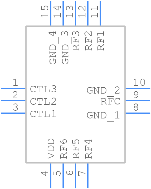QPC6762SR - Qorvo - PCB symbol