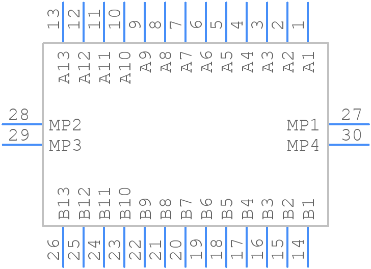 154718-E - TE Connectivity - PCB symbol
