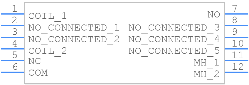 R10-E2Y1-V700 - TE Connectivity - PCB symbol