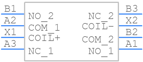 HFW5A1230L00 - TE Connectivity - PCB symbol