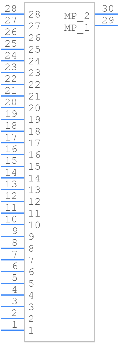 2-2834465-8 - TE Connectivity - PCB symbol