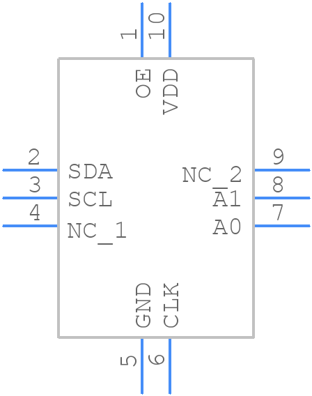SIT5501AC-WUG33IR-26.000000 - SiTime - PCB symbol