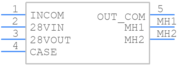 VSCF3-28 - VPT - PCB symbol