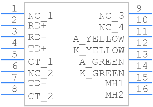 203388-E - TE Connectivity - PCB symbol