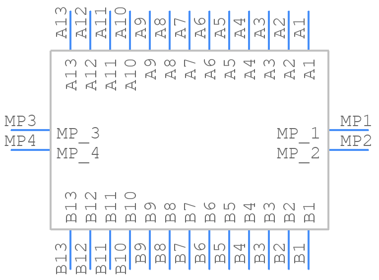 204763-E - TE Connectivity - PCB symbol