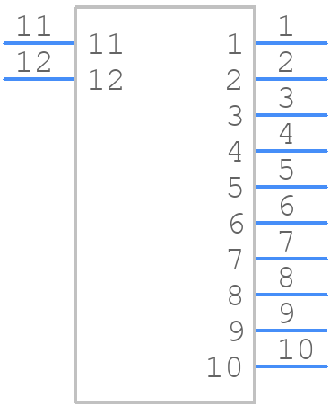 1-1775333-0 - TE Connectivity - PCB symbol