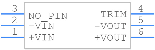 REM20-4805SW - RECOM Power - PCB symbol