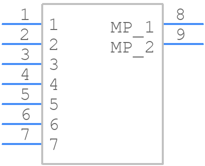 2315409-1 - TE Connectivity - PCB symbol