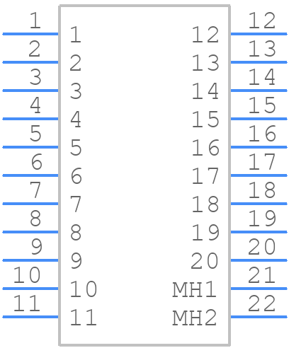 2326782-1 - TE Connectivity - PCB symbol