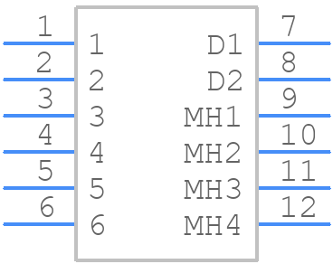 2387351-1 - TE Connectivity - PCB symbol