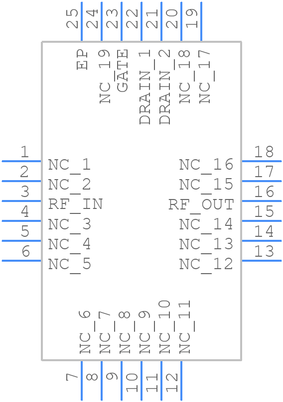 TGA2975-SM - Qorvo - PCB symbol
