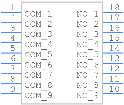SDB09H1SBD - C & K COMPONENTS - PCB symbol