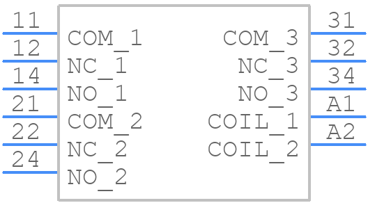 PT371524 - TE Connectivity - PCB symbol