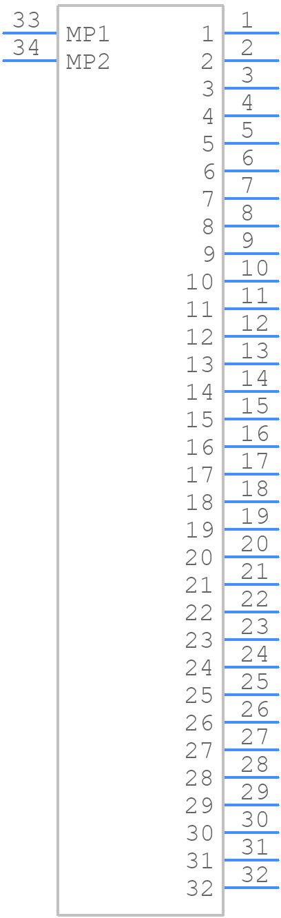 3-2834465-2 - TE Connectivity - PCB symbol
