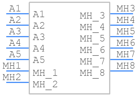 354282-E - TE Connectivity - PCB symbol