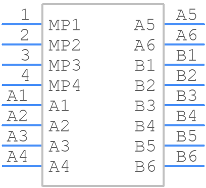 354949-E - TE Connectivity - PCB symbol