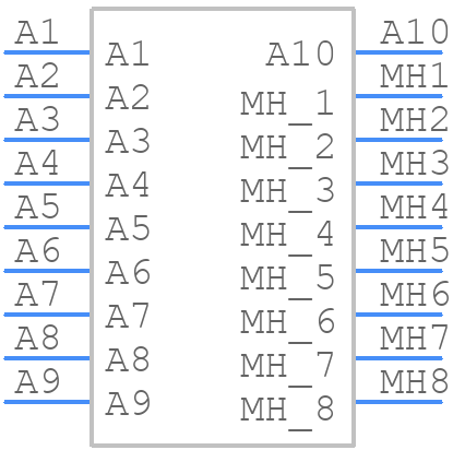 394572-E - TE Connectivity - PCB symbol