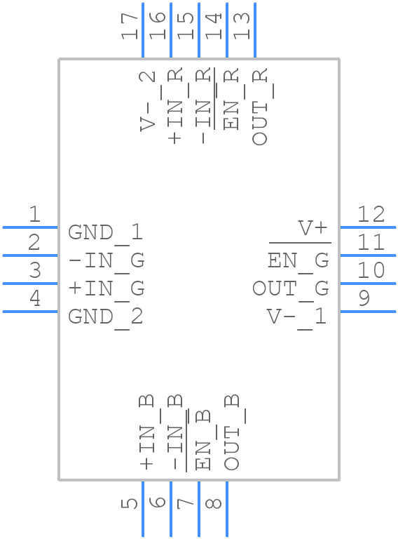 LT6559CUD#TRPBF - Analog Devices - PCB symbol