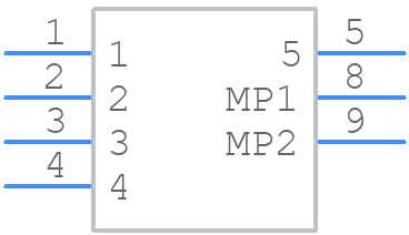 494145-E - TE Connectivity - PCB symbol