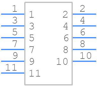 250-611 - Wago - PCB symbol