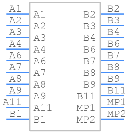 524945-E - TE Connectivity - PCB symbol
