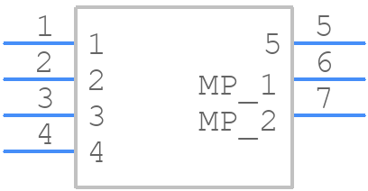 534185-E - TE Connectivity - PCB symbol