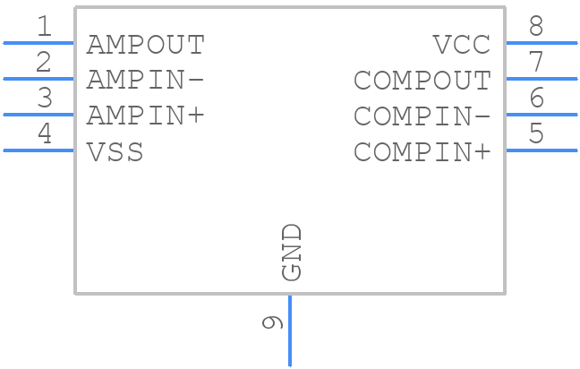 LTC1542IDD#PBF - Analog Devices - PCB symbol