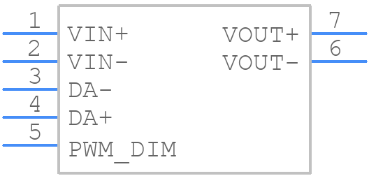 LDH-45B-350 - Mean Well - PCB symbol