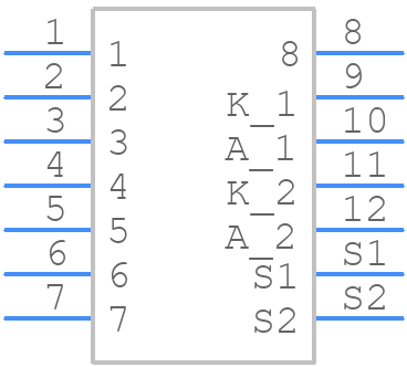 A20-108-261-310 - EDAC - PCB symbol
