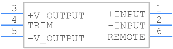 EC2SB-24S05 - Cincon - PCB symbol