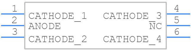 MTSM2601SMF1-100 - Marktech Optoelectronics - PCB symbol