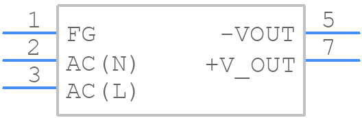 TML 15105 - Traco Power - PCB symbol