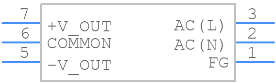 TML 15215 - Traco Power - PCB symbol