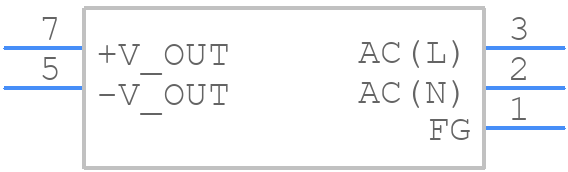 TML 15115 - Traco Power - PCB symbol