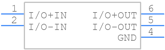 ECLAMP8052PQTCT - SEMTECH - PCB symbol