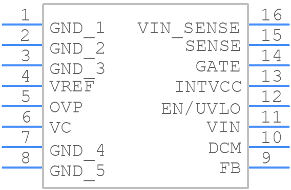 LT8312IMS#PBF - Analog Devices - PCB symbol