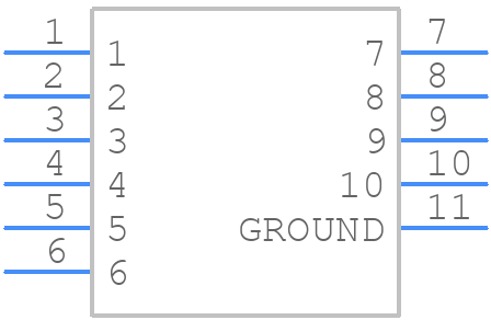 B65615B1X - TDK - PCB symbol