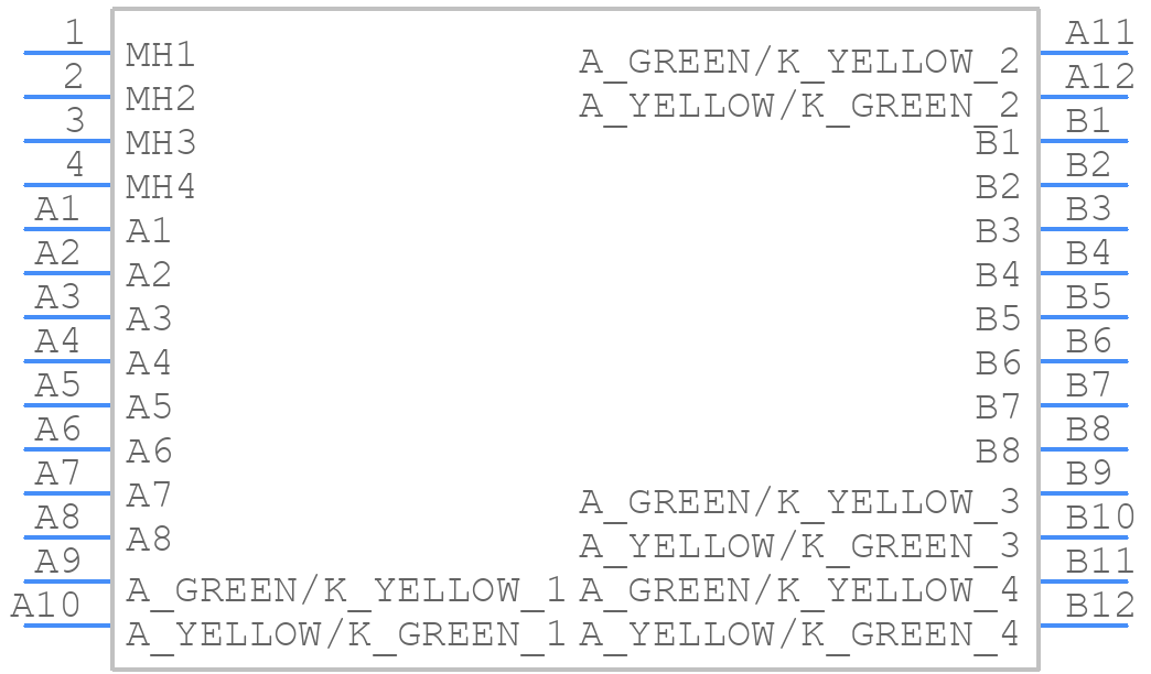 RJSAE-538A-02 - Amphenol - PCB symbol