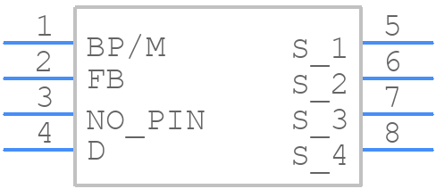 LNK3296G-TL - Power Integrations - PCB symbol