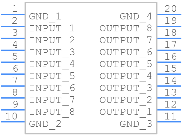 ITA25B3 - STMicroelectronics - PCB symbol