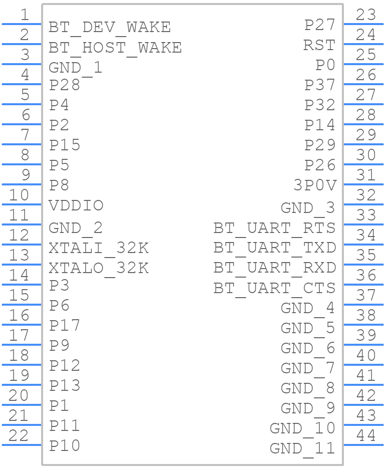453-00172C - EZURIO - PCB symbol