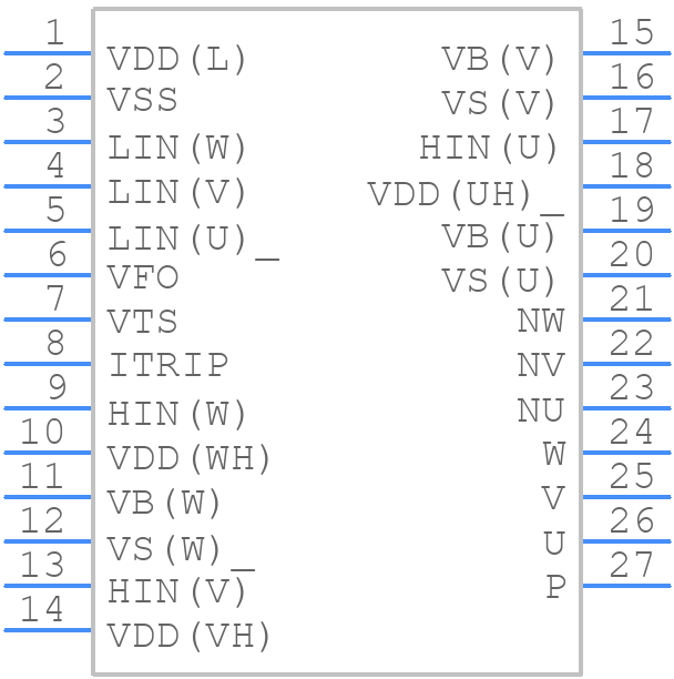 NFA31512L72 - onsemi - PCB symbol