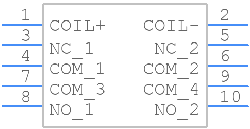 SFS2-DC21V - Panasonic - PCB symbol