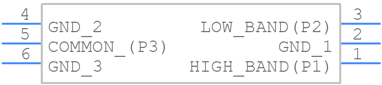 LFD182G45PACF673 - Murata Electronics - PCB symbol