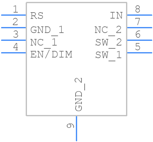 MP24895-AGH - Monolithic Power Systems (MPS) - PCB symbol