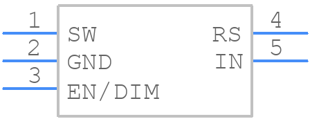 MP24895GJ-Z - Monolithic Power Systems (MPS) - PCB symbol