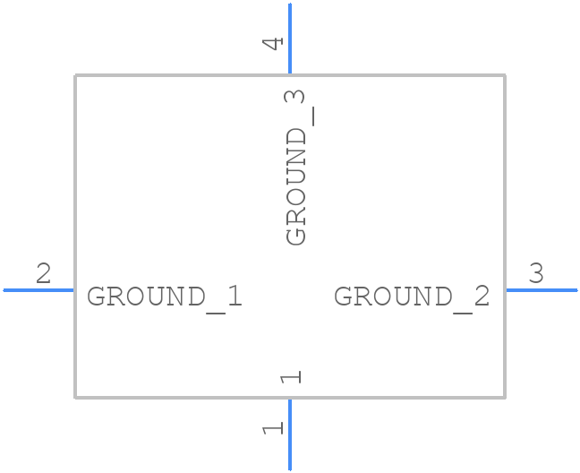 A-2JA - Amphenol RF - PCB symbol