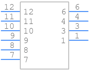 14A-30-512 - Bel - PCB symbol