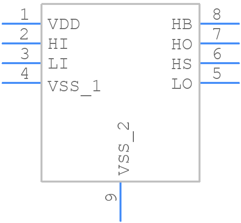 HIP2103FRTAAZ-T7A - Renesas Electronics - PCB symbol