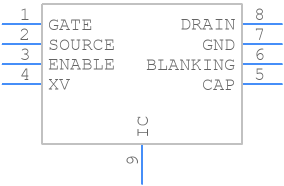 TEA1999TK/2J - NXP - PCB symbol